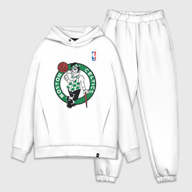 Мужской костюм хлопок OVERSIZE с принтом Boston celtics в Петрозаводске,  |  | boston celtics | nba | баскетбол | бостон селтикс