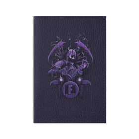 Обложка для паспорта матовая кожа с принтом Raven в Петрозаводске, натуральная матовая кожа | размер 19,3 х 13,7 см; прозрачные пластиковые крепления | battle royale | fortnite | lama | raven | батл рояль | ворон | лама | фортнайт