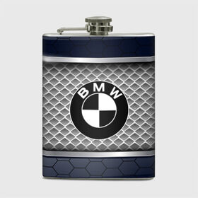 Фляга с принтом BMW SPORT в Петрозаводске, металлический корпус | емкость 0,22 л, размер 125 х 94 мм. Виниловая наклейка запечатывается полностью | auto | bmw | car | авто | автомобиль | бмв | машина