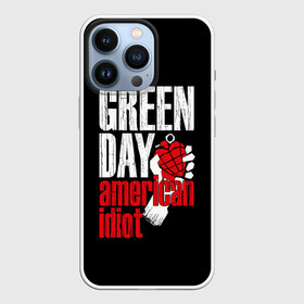 Чехол для iPhone 13 Pro с принтом Green Day American Idiot в Петрозаводске,  |  | green day | punk rock | билли джо армстронг | панк рок