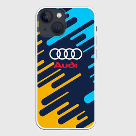 Чехол для iPhone 13 mini с принтом AUDI. в Петрозаводске,  |  | abstraction | audi | auto | sport | абстракция | авто | автомобиль | автомобильные | ауди | бренд | логотип | марка | машины | спорт