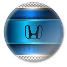 Значок с принтом Honda sport collection в Петрозаводске,  металл | круглая форма, металлическая застежка в виде булавки | auto | automobile | car | carbon | honda | machine | motor | motor car | sport car | автомашина | бренд | легковой автомобиль | марка | спортивный автомобиль | тачка | хонда