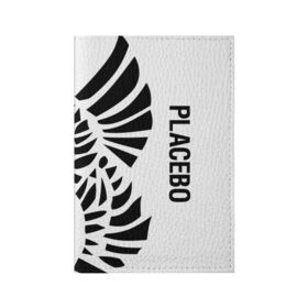Обложка для паспорта матовая кожа с принтом Placebo в Петрозаводске, натуральная матовая кожа | размер 19,3 х 13,7 см; прозрачные пластиковые крепления | Тематика изображения на принте: placebo | альтернативный | инди | индирок | плацебо | рок