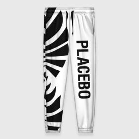 Женские брюки 3D с принтом Placebo в Петрозаводске, полиэстер 100% | прямой крой, два кармана без застежек по бокам, с мягкой трикотажной резинкой на поясе и по низу штанин. В поясе для дополнительного комфорта — широкие завязки | placebo | альтернативный | инди | индирок | плацебо | рок