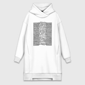 Платье-худи хлопок с принтом Unknown Pleasures в Петрозаводске,  |  | ian curtis | joy division | rock | unknown pleasures | иэн кёртис | рок