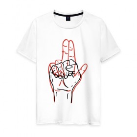 Мужская футболка хлопок с принтом Tyler Joseph в Петрозаводске, 100% хлопок | прямой крой, круглый вырез горловины, длина до линии бедер, слегка спущенное плечо. | 