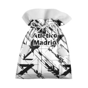 Подарочный 3D мешок с принтом Атлетико Мадрид в Петрозаводске, 100% полиэстер | Размер: 29*39 см | Тематика изображения на принте: атлетико мадрид