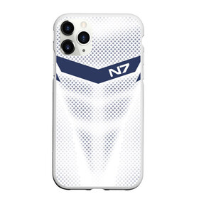 Чехол для iPhone 11 Pro матовый с принтом Mass Effect N7 в Петрозаводске, Силикон |  | Тематика изображения на принте: andromed | effect | n7 | альянс | ефект | игра | компьютерная | мас | масс | н7 | онлайн | программа | профессиональный военный код | сокрушитель n7 | фурия n7