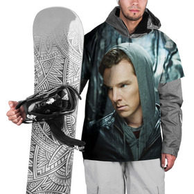 Накидка на куртку 3D с принтом Бени в Петрозаводске, 100% полиэстер |  | benedict | cumberbatch | sherlock | бенедикт | камбербатч | шерлок