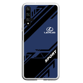 Чехол для Honor 20 с принтом LEXUS SPORT в Петрозаводске, Силикон | Область печати: задняя сторона чехла, без боковых панелей | auto | lexus | sport | авто | автомобиль | автомобильные | бренд | лексус | марка | машины | спорт