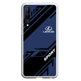 Чехол для Honor P30 с принтом LEXUS SPORT в Петрозаводске, Силикон | Область печати: задняя сторона чехла, без боковых панелей | auto | lexus | sport | авто | автомобиль | автомобильные | бренд | лексус | марка | машины | спорт