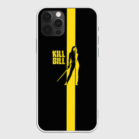 Чехол для iPhone 12 Pro с принтом Kill Bill в Петрозаводске, силикон | область печати: задняя сторона чехла, без боковых панелей | Тематика изображения на принте: тарантино | ума турман