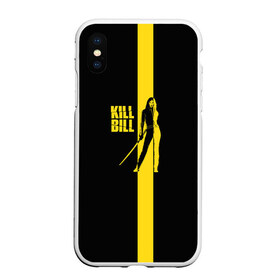 Чехол для iPhone XS Max матовый с принтом Kill Bill в Петрозаводске, Силикон | Область печати: задняя сторона чехла, без боковых панелей | Тематика изображения на принте: тарантино | ума турман