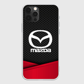 Чехол для iPhone 12 Pro с принтом MAZDA в Петрозаводске, силикон | область печати: задняя сторона чехла, без боковых панелей | auto | automobile | car | carbon | machine | mazda | motor | motor car | sport car | автомашина | бренд | легковой автомобиль | мазда | марка | спортивный автомобиль | тачка