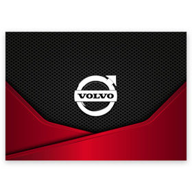 Поздравительная открытка с принтом VOLVO в Петрозаводске, 100% бумага | плотность бумаги 280 г/м2, матовая, на обратной стороне линовка и место для марки
 | Тематика изображения на принте: auto | automobile | car | carbon | machine | motor | motor car | sport car | volvo | автомашина | бренд | легковой автомобиль | марка | спортивный автомобиль | тачка