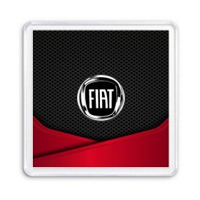 Магнит 55*55 с принтом FIAT в Петрозаводске, Пластик | Размер: 65*65 мм; Размер печати: 55*55 мм | auto | automobile | car | carbon | fiat | machine | motor | motor car | sport car | автомашина | бренд | легковой автомобиль | марка | спортивный автомобиль | тачка