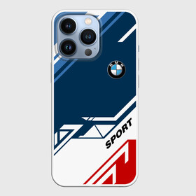 Чехол для iPhone 13 Pro с принтом BMW SPORT в Петрозаводске,  |  | auto | bmw | motorsport | sport | авто | автомобиль | автомобильные | бмв | бренд | марка | машины | моторспорт | спорт