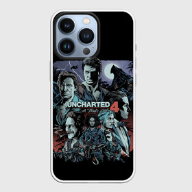 Чехол для iPhone 13 Pro с принтом Uncharted 4 в Петрозаводске,  |  | chloe | drake | elena | nathan | naughty dog | sully | анчартед | дрейк | натан | нейтан | ноти дог | пиратs | приключения | путь вора | салли | утраченное наследие