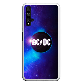 Чехол для Honor 20 с принтом ACDC в Петрозаводске, Силикон | Область печати: задняя сторона чехла, без боковых панелей | ac dc | acdc | acdc ас дс | асдс | метал | молния | музыка | музыканты | певцы