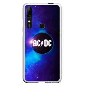 Чехол для Honor P Smart Z с принтом ACDC в Петрозаводске, Силикон | Область печати: задняя сторона чехла, без боковых панелей | ac dc | acdc | acdc ас дс | асдс | метал | молния | музыка | музыканты | певцы