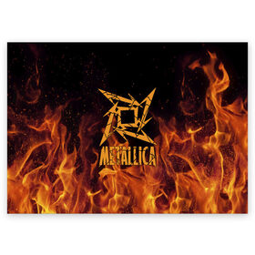 Поздравительная открытка с принтом Metallica в Петрозаводске, 100% бумага | плотность бумаги 280 г/м2, матовая, на обратной стороне линовка и место для марки
 | m | metallica | группа | джеймс хэтфилд | кирк хэмметт | ларс ульрих | метал | металика | металлика | миталика | музыка | роберт трухильо | рок | трэш | трэшметал | хард | хардрок | хеви | хевиметал