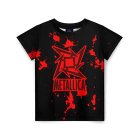 Детская футболка 3D с принтом Metallica в Петрозаводске, 100% гипоаллергенный полиэфир | прямой крой, круглый вырез горловины, длина до линии бедер, чуть спущенное плечо, ткань немного тянется | m | metallica | группа | джеймс хэтфилд | кирк хэмметт | ларс ульрих | метал | металика | металлика | миталика | музыка | роберт трухильо | рок | трэш | трэшметал | хард | хардрок | хеви | хевиметал