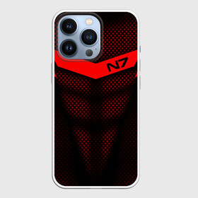 Чехол для iPhone 13 Pro с принтом Mass Effect N7 в Петрозаводске,  |  | andromed | effect | n7 | альянс | ефект | игра | компьютерная | мас | масс | н7 | онлайн | программа | профессиональный военный код | сокрушитель n7 | фурия n7