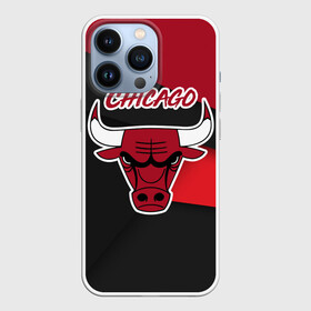 Чехол для iPhone 13 Pro с принтом Чикаго в Петрозаводске,  |  | Тематика изображения на принте: chicago bulls | nba | баскетбол | нба | спорт | чикаго