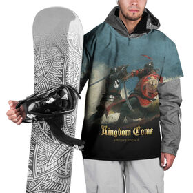 Накидка на куртку 3D с принтом Kingdom fight в Петрозаводске, 100% полиэстер |  | deliverance | kingdom come | kingdom come deliverance | knight | кингдам кам | король | рыцарь | средневековье | средние века