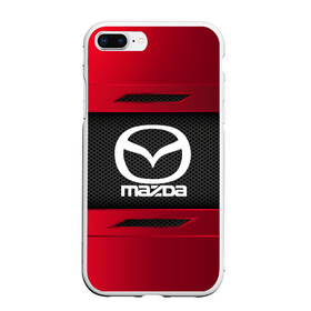 Чехол для iPhone 7Plus/8 Plus матовый с принтом MAZDA SPORT в Петрозаводске, Силикон | Область печати: задняя сторона чехла, без боковых панелей | auto | car | mazda | автомобиль | мазда | марка