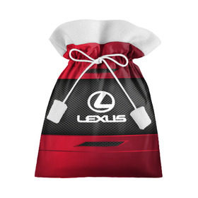 Подарочный 3D мешок с принтом LEXUS SPORT в Петрозаводске, 100% полиэстер | Размер: 29*39 см | auto | car | lexus | автомобиль | лексус | марка