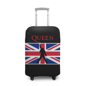 Чехол для чемодана 3D с принтом Queen в Петрозаводске, 86% полиэфир, 14% спандекс | двустороннее нанесение принта, прорези для ручек и колес | paul rodgers | queen | джон дикон | квин | меркури | меркьюри | мэркури | рок группа | тейлор | фредди | фреди