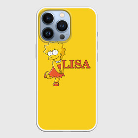 Чехол для iPhone 13 Pro с принтом Lisa в Петрозаводске,  |  | simpsons | елизавета | лиза | лизон | симпсоны