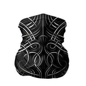 Бандана-труба 3D с принтом Tribal Pattern в Петрозаводске, 100% полиэстер, ткань с особыми свойствами — Activecool | плотность 150‒180 г/м2; хорошо тянется, но сохраняет форму | biker | bodybuilding | cool | fitness | gothic | gym | pattern | sport | style | tattoo | tribal | тату