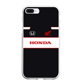 Чехол для iPhone 7Plus/8 Plus матовый с принтом Honda в Петрозаводске, Силикон | Область печати: задняя сторона чехла, без боковых панелей | honda | авто | автомобиль | лого | машина | хонда