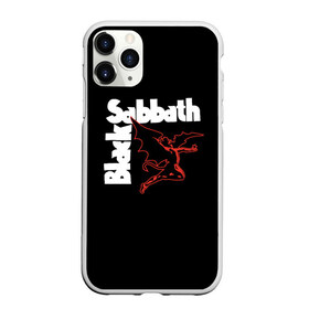 Чехол для iPhone 11 Pro матовый с принтом BLACK SABBATH в Петрозаводске, Силикон |  | black sabbath | билл уорд | блэк саббат | британская рок группа | гизер батлер | группа | музыка | оззи осборн | рок | тони айомми | хеви метал