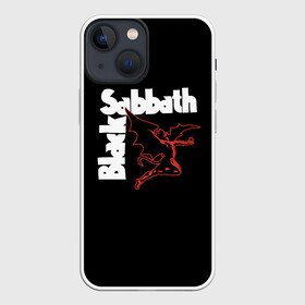 Чехол для iPhone 13 mini с принтом BLACK SABBATH. в Петрозаводске,  |  | black sabbath | билл уорд | блэк саббат | британская рок группа | гизер батлер | группа | музыка | оззи осборн | рок | тони айомми | хеви метал