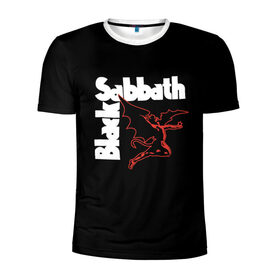 Мужская футболка 3D спортивная с принтом BLACK SABBATH в Петрозаводске, 100% полиэстер с улучшенными характеристиками | приталенный силуэт, круглая горловина, широкие плечи, сужается к линии бедра | black sabbath | билл уорд | блэк саббат | британская рок группа | гизер батлер | группа | музыка | оззи осборн | рок | тони айомми | хеви метал