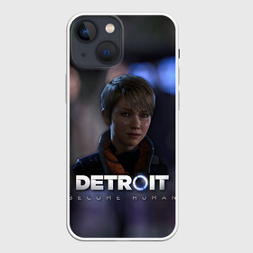 Чехол для iPhone 13 mini с принтом Detroit: Become Human   Kara в Петрозаводске,  |  | connor | cyberlife | deviant | ps4 | rk800 |  detroit: become human | детроит | детроит: стать человеком | игры | коннор | пиратs | эксклюзив