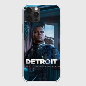 Чехол для iPhone 12 Pro Max с принтом Detroit Become Human - Markus в Петрозаводске, Силикон |  | connor | cyberlife | deviant | ps4 | rk800 |  detroit: become human | детроит | детроит: стать человеком | игры | коннор | пиратs | эксклюзив