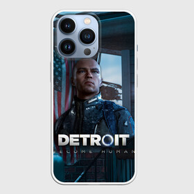 Чехол для iPhone 13 Pro с принтом Detroit: Become Human   Markus в Петрозаводске,  |  | connor | cyberlife | deviant | ps4 | rk800 |  detroit: become human | детроит | детроит: стать человеком | игры | коннор | пиратs | эксклюзив