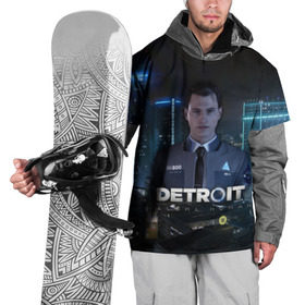 Накидка на куртку 3D с принтом Detroit: Become Human - Connor в Петрозаводске, 100% полиэстер |  | 