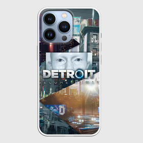 Чехол для iPhone 13 Pro с принтом Detroit: Become Human в Петрозаводске,  |  | connor | cyberlife | deviant | ps4 | rk800 |  detroit: become human | детроит | детроит: стать человеком | игры | коннор | пиратs | эксклюзив