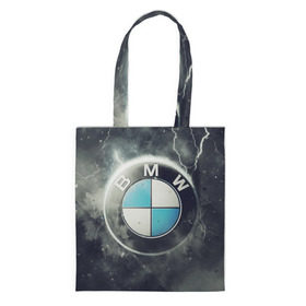 Сумка 3D повседневная с принтом Логотип BMW в Петрозаводске, 100% полиэстер | Плотность: 200 г/м2; Размер: 34×35 см; Высота лямок: 30 см | logo bmw | бмв | логотип bmw | логотип бмв
