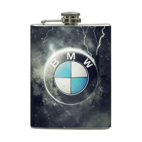 Фляга с принтом Логотип BMW в Петрозаводске, металлический корпус | емкость 0,22 л, размер 125 х 94 мм. Виниловая наклейка запечатывается полностью | logo bmw | бмв | логотип bmw | логотип бмв