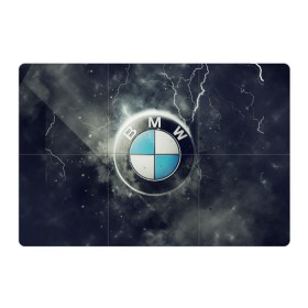 Магнитный плакат 3Х2 с принтом Логотип BMW в Петрозаводске, Полимерный материал с магнитным слоем | 6 деталей размером 9*9 см | Тематика изображения на принте: logo bmw | бмв | логотип bmw | логотип бмв