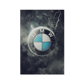 Обложка для паспорта матовая кожа с принтом Логотип BMW в Петрозаводске, натуральная матовая кожа | размер 19,3 х 13,7 см; прозрачные пластиковые крепления | Тематика изображения на принте: logo bmw | бмв | логотип bmw | логотип бмв