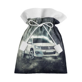 Подарочный 3D мешок с принтом Volkswagen Tiguan в Петрозаводске, 100% полиэстер | Размер: 29*39 см | Тематика изображения на принте: tiguan | volkswagen