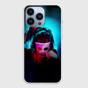 Чехол для iPhone 13 Pro с принтом Sally Face (2) в Петрозаводске,  |  | face | fisher | larry johnson | mask | sally | sally face | sally fisher | демоны | духи | маска | призраки | салли | салли фейс | салли фишер | фейс