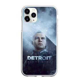 Чехол для iPhone 11 Pro матовый с принтом Detroit become human в Петрозаводске, Силикон |  | dbh | detroit | gamer